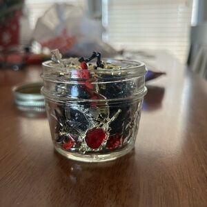 Jewelry jar- Gothic Charms
